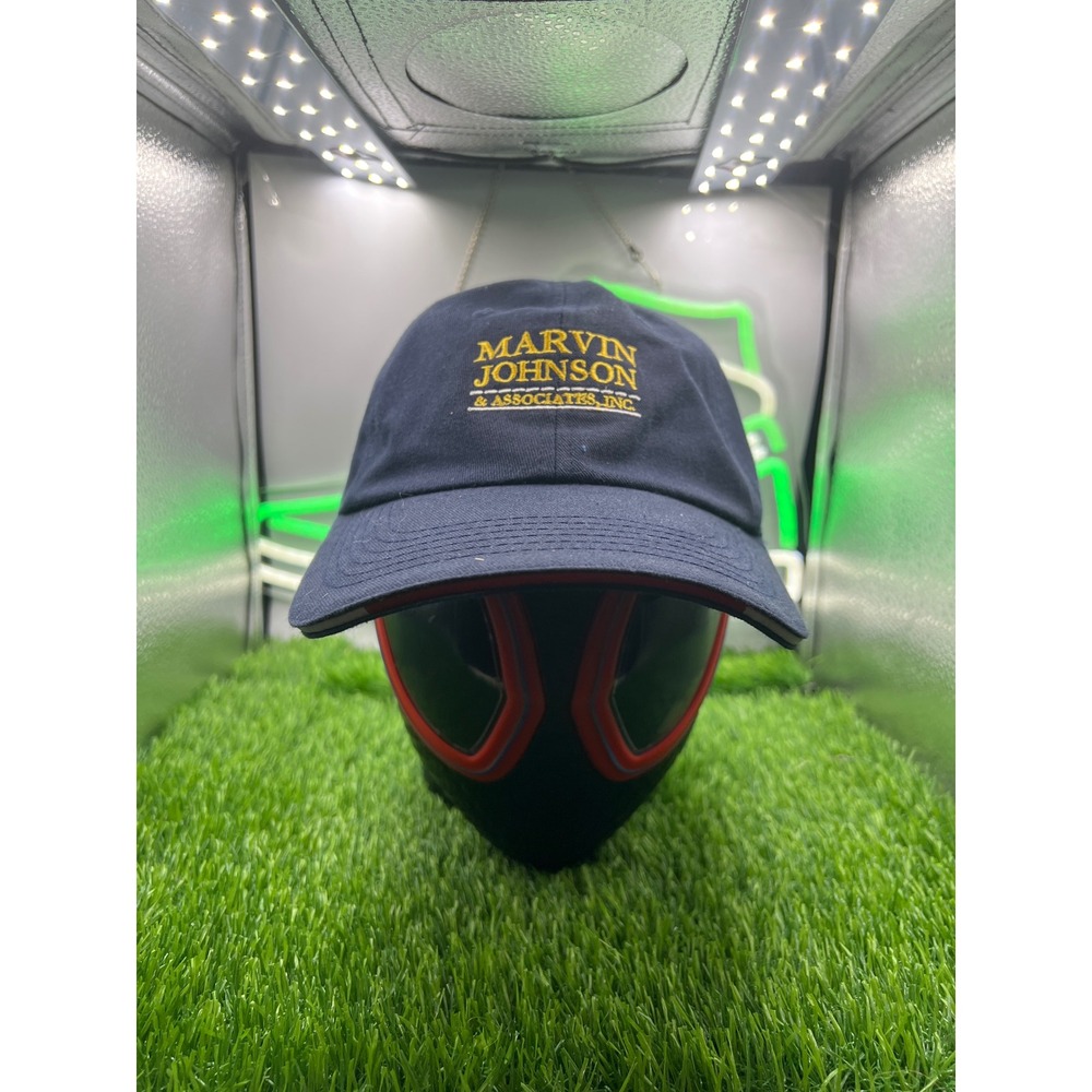 Marvin Johnson & Associates Navy Blue‎ Dad Hat Adjustable Baseball Cap